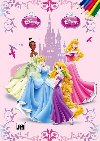 Disney Princezny - omalovnka - Disney