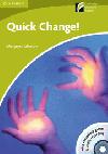 QUICK CHANGE! + CD - STARTER - Johnson Margaret
