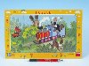 Krtek a lokomotiva - Puzzle 15 deskov - Dino Toys