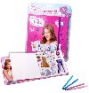 VIOLETTA DESKY 24X18CM S BLOKEM A FIXAMI, TPYTKAMI A DOPLKY VSÁKU - 