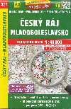 esk Rj Mladoboleslavsko mapa Shocart 1:40 000 slo 421 - Shocart