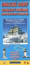 Orlick hory 1:75 000 Zimn lyask mapa 2015 - Jena
