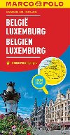 Belgie - Lucembursko - mapa 1:300 000 (ZoomSystem) - Marco Polo