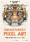 Omalovnky Pixel Art - Tajemstv barev a tvar - Joanna Webster