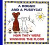 A Doggie and a Pussycat How They Were Washing the Floor - Josef apek