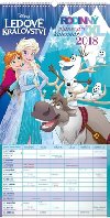 Rodinn plnovac XXL Ledov krlovstv - nstnn kalend 2018 - Walt Disney