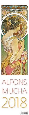 Alfons Mucha - vzanka - nstnn kalend 2018 - Alfons Mucha