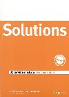 Solutions Upper-Intermediate: Teachers Book - Falla Tim, Davies Paul A.
