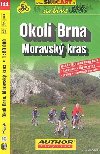 Okol Brna - Moravsk kras 1:60 000 - cyklomapa Shocart slo 144 - ShoCart