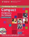 Compact Preliminary for Schools Students Pack (Students Book without Answers with CD-ROM, Workbook without Answers with Audio CD) - Elliott Sue