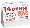 14denn pracovn kalend mini 2018 - Bobo Blok