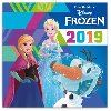 Kalend poznmkov 2019 - Frozen - Ledov krlovstv, s  50 samolepkami, 30 x 30 cm - Walt Disney