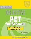 Objective PET for Schools: Practice Test Booklet without Answers - Hashemi Louise