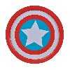 Plechov podnos Captain America - neuveden