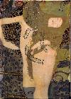 Notebook Gustav Klimt Water Serpents - Flame Tree