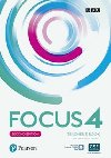 Focus 4 Teachers Book with Pearson Practice English App (2nd) - Kay Sue
