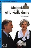 Lectures faciles 2: Maigret et la vieille dame - Livre - Simenon Georges