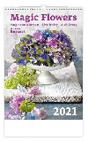 Magic Flowers/Magische Blumen/iv kvty - nstnn kalend 2021 - Alena Hrbkov