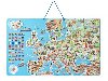 Woody Magnetick mapa EVROPY, spoleensk hra  3 v 1, v eskm jazyce - neuveden