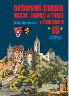 Erbovn mapa hrad, zmk a tvrz v echch 15 - Milan Mysliveek