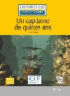 Un capitaine de 15 ans - Niveau 1/A1 - Lecture CLE en franais facile - Livre + Audio tlchargeable - Verne Jules