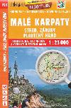 Mal Karpaty - stred, Zruby, Plaveck hrad - mapa Shocart 1:25 000 slo 708 - Shocart