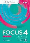 Focus 4 Students Book with Active Book with Standard MyEnglishLab, 2nd - Kay Sue
