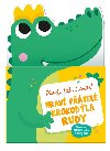Hrav ptel krokodla Rudy - Oboustrann rozkldac knka + dtsk metr - YoYo Books
