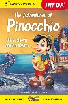 Pinocchiova dobrodrustv / The Adventures of Pinocchio - Zrcadlov etba (A1 - A2) - Collodi Carlo