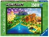 Ravensburger Puzzle Minecraft - Svt Minecraftu 1500 dlk - neuveden