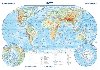 Svt relif a povrch mapa 1:85 000 000 - Kartografie