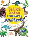 Velk kniha samolepek Dinosaui - Rebo