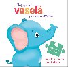 Moja prv vesel puzzle knika Zvieratk z dungle sa uia farby - 