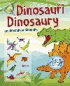 Dinosaui / Dinosaury - Omalovnky / Maovanky (+ asn POP-UP samolepky) - neuveden