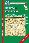 Stedn Poszav - mapa KT 1:50 000 slo 43 - 6. vydn 2021 - Klub eskch Turist