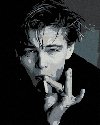 Malovn podle sel 40 x 50 cm - Leonardo di Caprio s cigaretou - neuveden