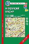 Vizovick vrchy - mapa KT 1:50 000 slo 93 - 9. vydn 2022 - Klub eskch Turist