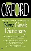 The Oxford New Greek Dictionary - Oxford University Press