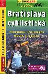 Bratislava cyklistick 1:18T/1:40T podrobn cyklomapa msta a okol - neuveden