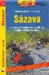 Szava - vodck mapa 1:45 000 - sek Svtl nad Szavou - Davle - Shocart