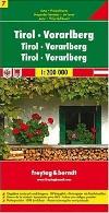 Tirol Vorarlberg 1:200T Rakousko 7 - neuveden
