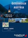 sterreich Straen & Stdte/Rakousko-silnice & msta,Evropa 1:150T/23,5M/atlas spirla - neuveden