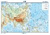 Asie - relif a povrch 1:42 500 000 nstnn mapa - neuveden