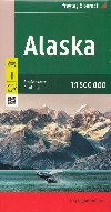 Alaska - Aljaka - Automapa 1:1 500 000 Freytag a Berndt - Freytag a Berndt