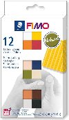 FIMO sada soft 12 barev x 25 g - natural - neuveden, neuveden