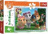 Puzzle 44 koek Hra s kamardy - 
