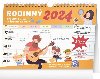 Kalend 2024 nstnn: Rodinn, plnovac s hkem, 30  21 cm - Presco