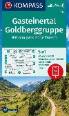 Gasteinsk dol, Goldberg Group, Nrodn park Vysok Taury 1:50 000 / turistick mapa KOMPASS 40 - neuveden, neuveden