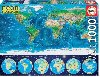 Puzzle svtc Mapa svta 1000 dlk - Educa