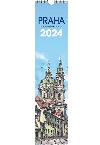 Praha akvarel - Nstnn kalend 2024 vzankov - Karel Stola